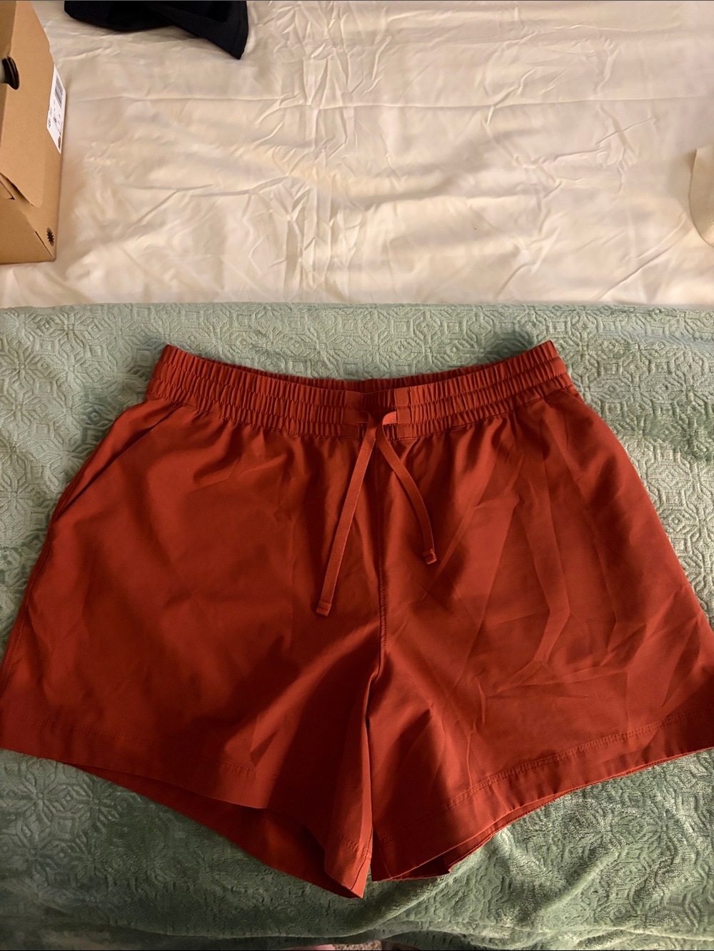 Patagonia Men’s Rust Red Drawcord Athletic Shorts